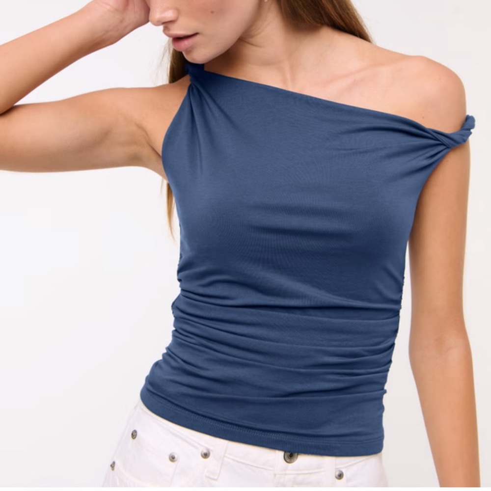 Abercrombie & Fitch Light Blue Top